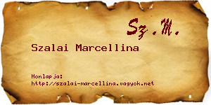 Szalai Marcellina névjegykártya